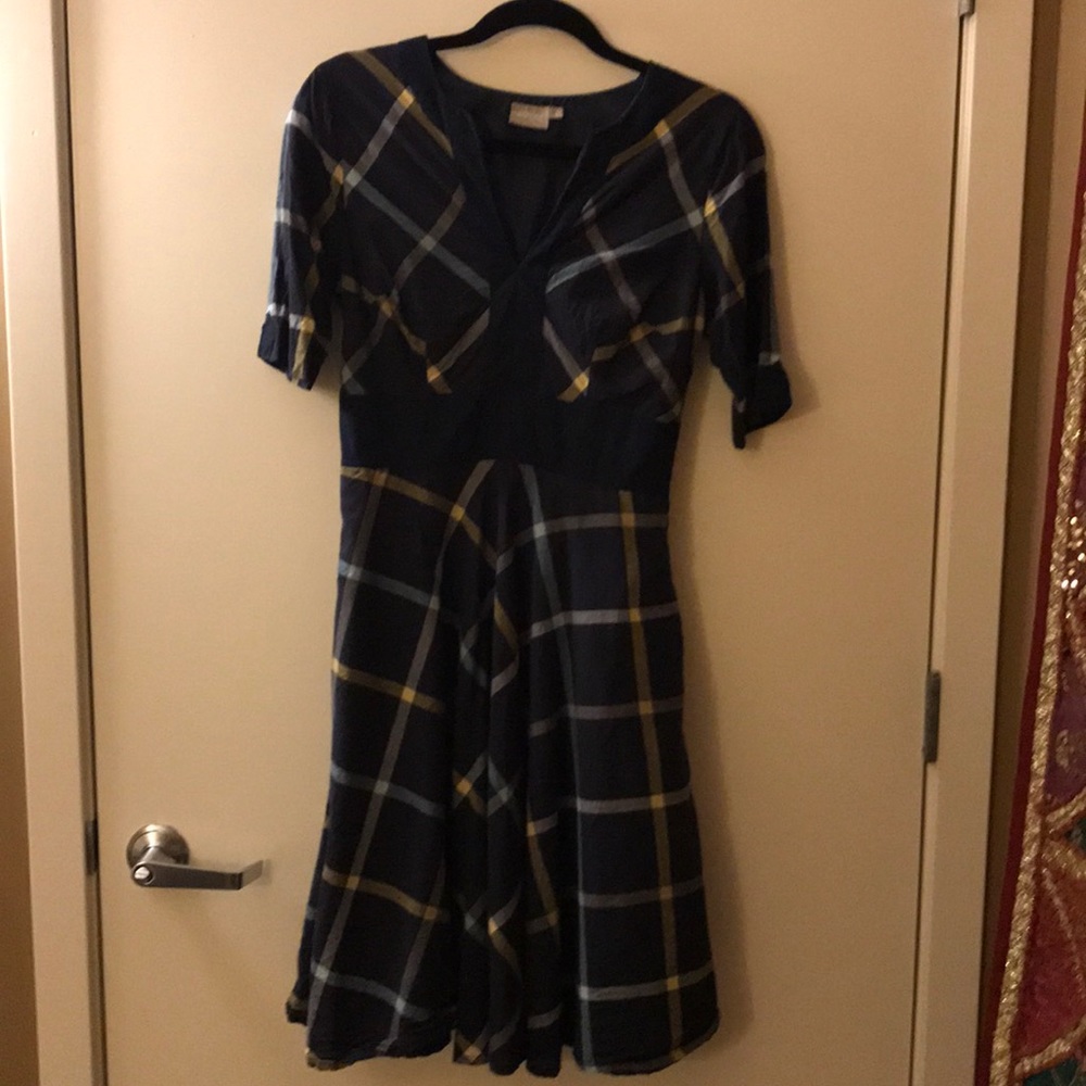 EShakti dress plaid lined